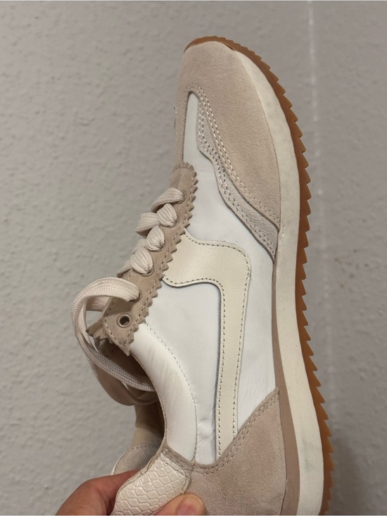 Dolce Vita Shoes - Dolce Vita B. NTCD Beige and White Women's sneakers